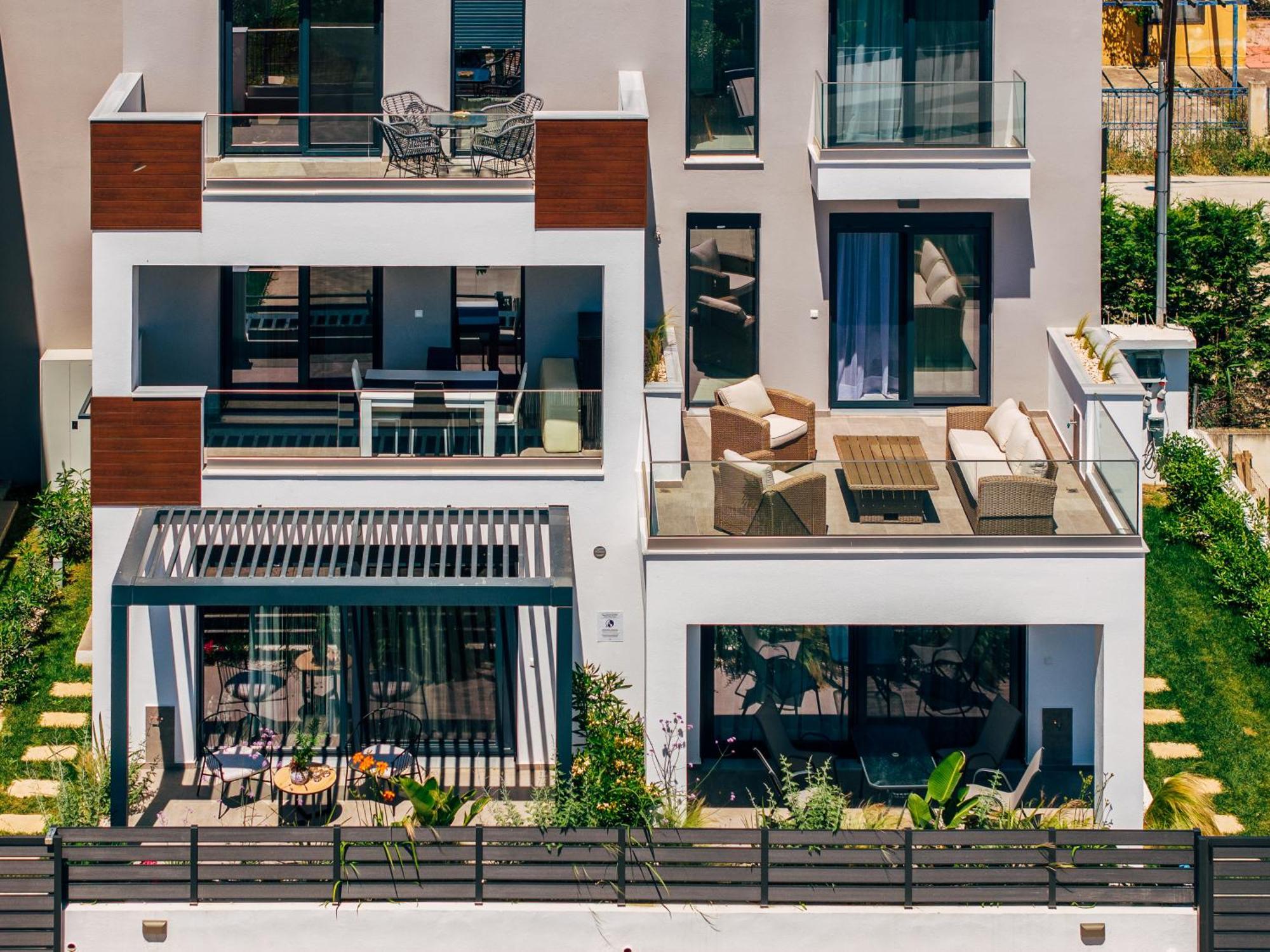 Апартаменты Kleoniki & Irida Residential Complexes Офринио Экстерьер фото